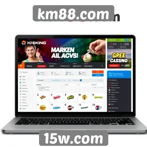 Plataforma km88.com se destaca pela interface amigável