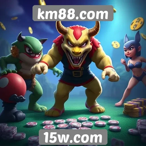 Principais jogos disponíveis em km88.com